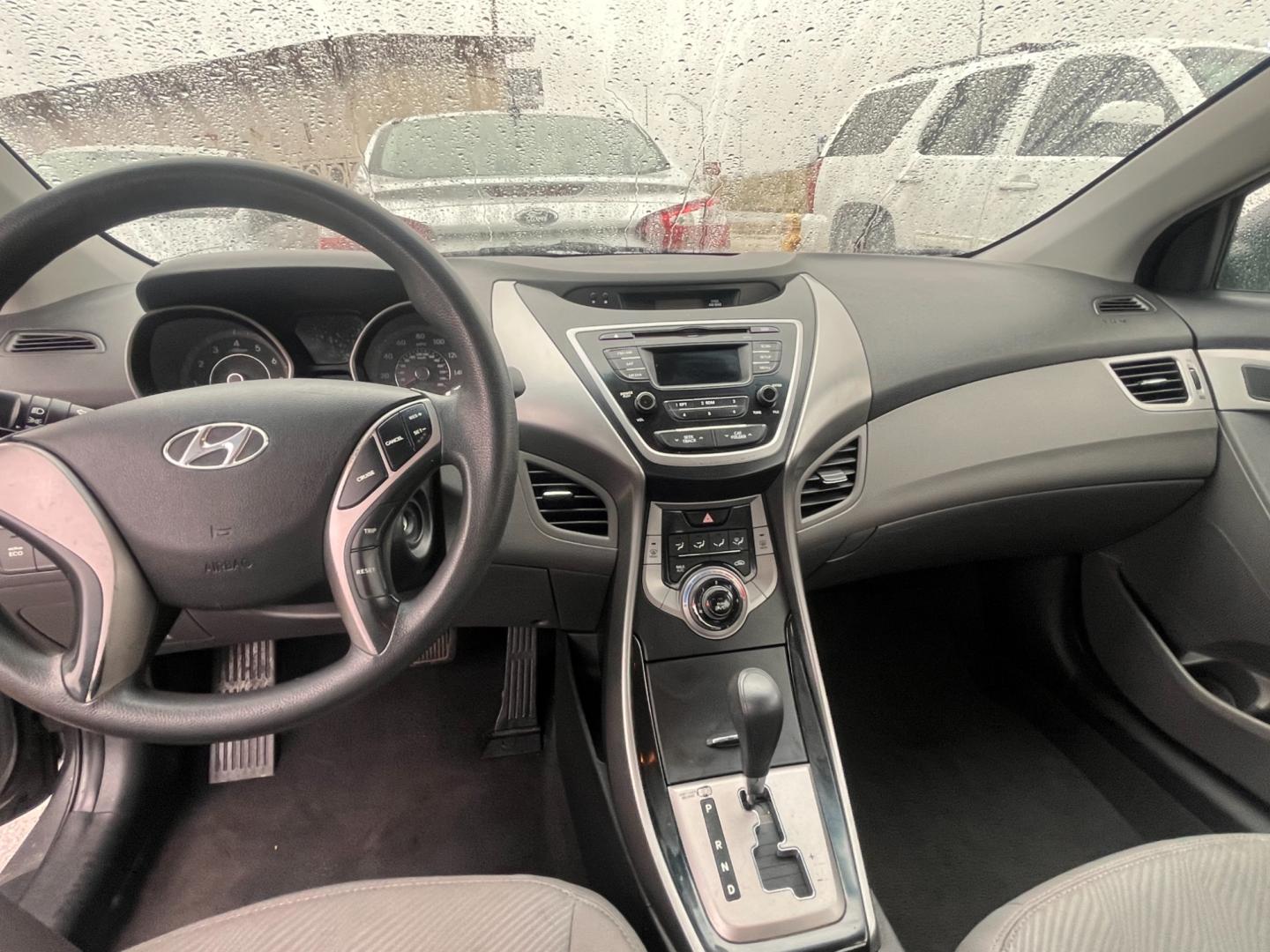 2013 GRAY HYUNDAI ELANTRA GLS; LIMITED Limited (5NPDH4AE1DH) with an 1.8L L4 DOHC 16V engine, 6-Speed Automatic transmission, located at 8101 E. Skelly Dr., Tulsa, OK, 74129, (918) 592-3593, 36.121891, -95.888802 - Photo#1